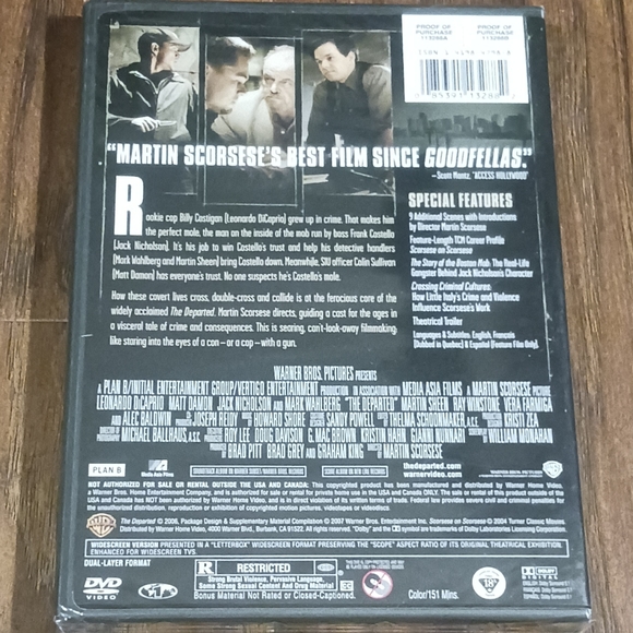 THE DEPARTED Special Edition on DVD Leonardo DeCaprio - Picture 2 of 2